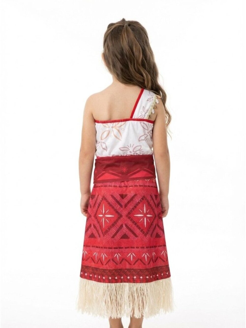 Girls Moana Inspired Dress Costume for Kids - Picture 2 of 2